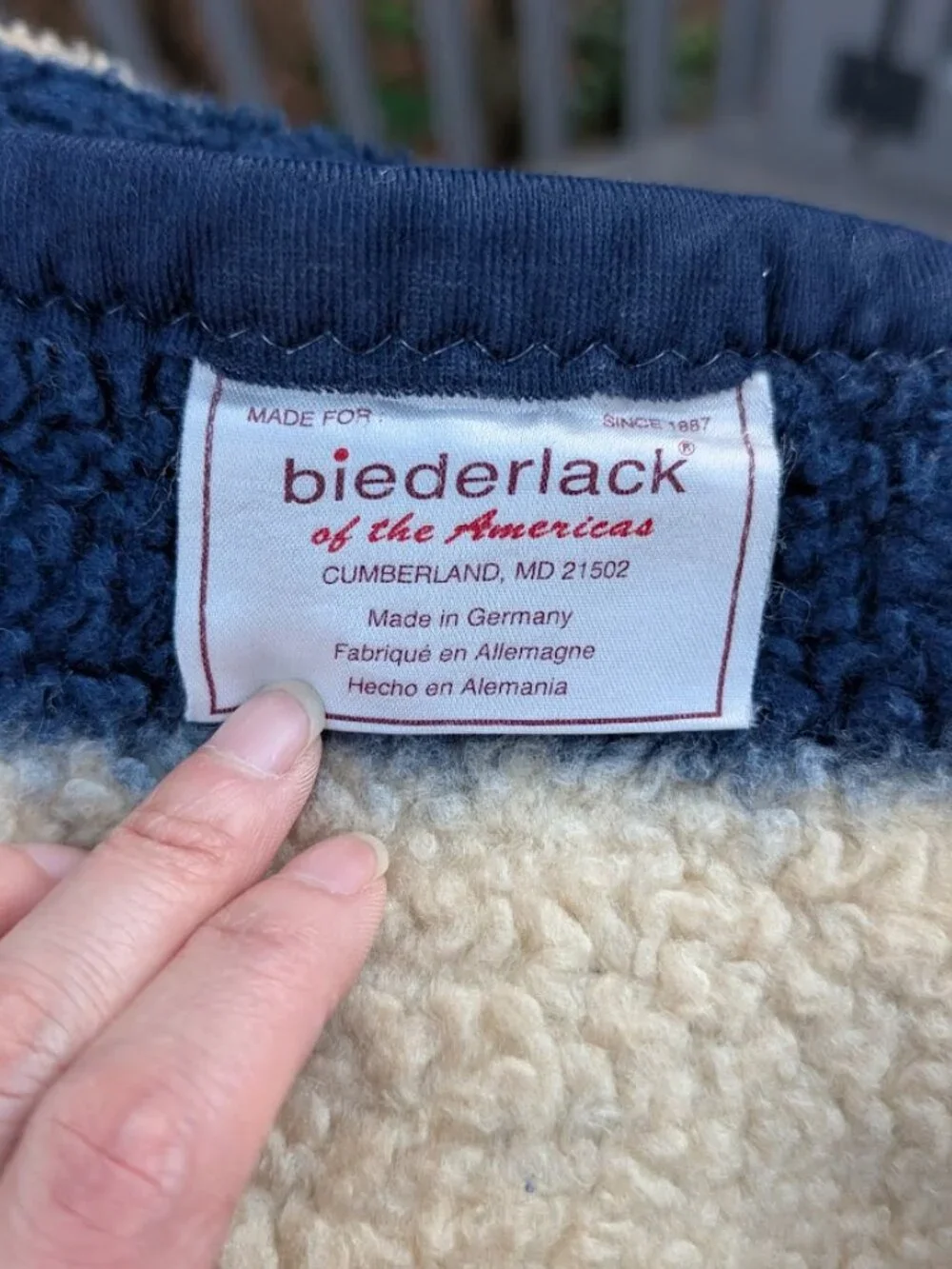Biederlack Blanket Aztec Southwest Plush Blue Red Green Reversible Vintage